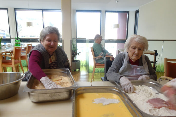 Schnitzel surprise at the SeneCura