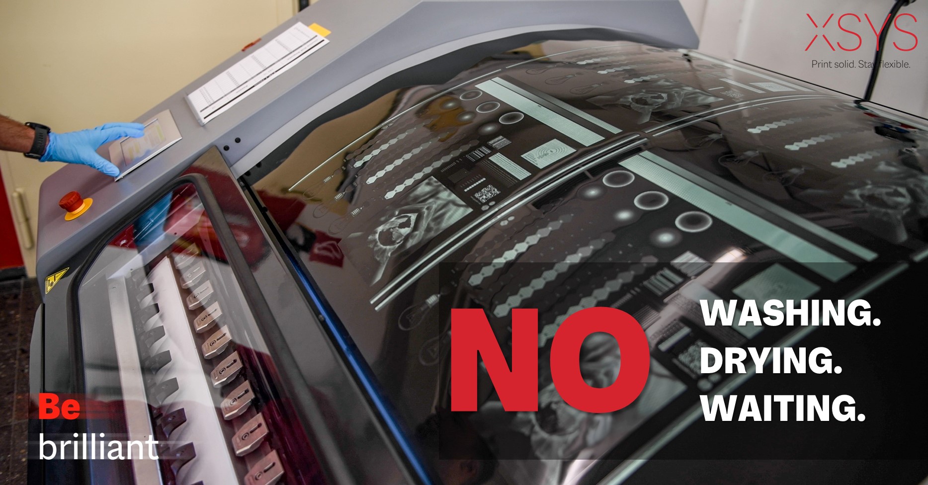 XSYS to showcase next generation nyloflex Xpress thermal plate