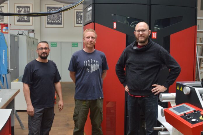 first Xeikon 3030 REX