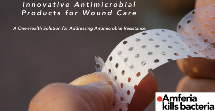 Amferia Granted US Patent for its Antimicrobial Material Platform