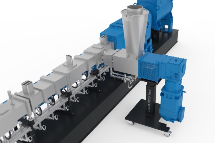 Innovative ZS-B MEGAfeed Side Feeder Makes Plastics Recycling