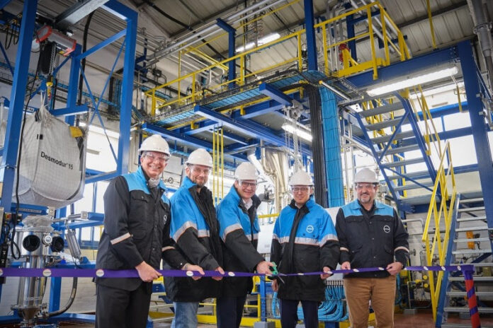 Covestro launches a new production line