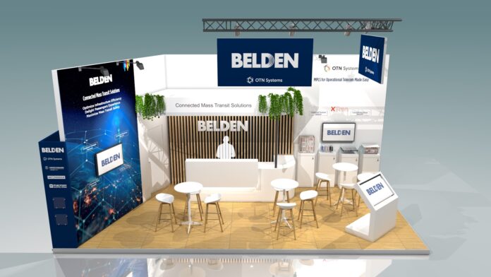 Belden to Show Connected Mass Transit Solutions at Inno Trans 2022