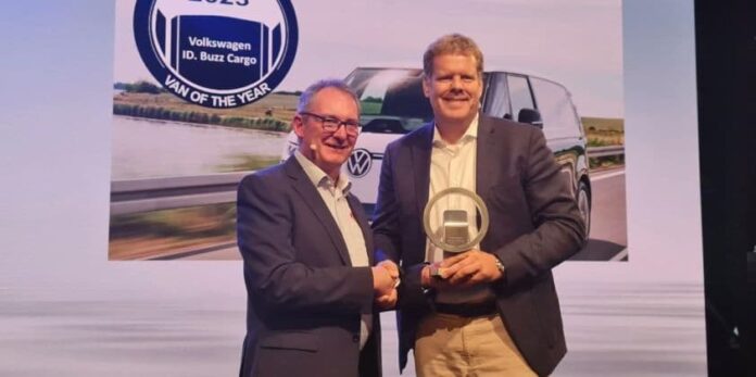And the International Van of the Year Award 2023 Goes to .....the Volkswagen ID. Buzz Cargo!