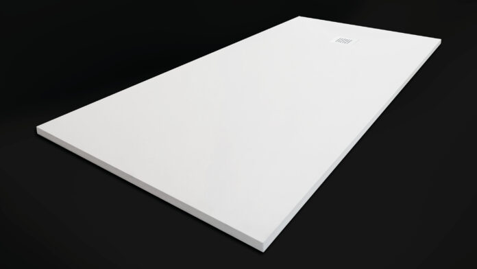 Estoli’s shower plate is the first item designed for and built with Arfinio. The breakthrough technology gives the plate a lower weight and improved slip resistance – improving safety during installation and use and reducing the amount of material needed.