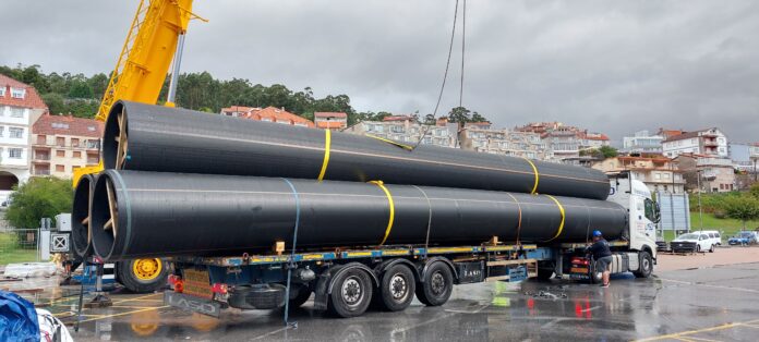 Benefits of Borsafe Super Low Sag PE100-RC Pressure Pipe Material Make It Politejo’s First Choice for Large-diameter Pipeline Project.