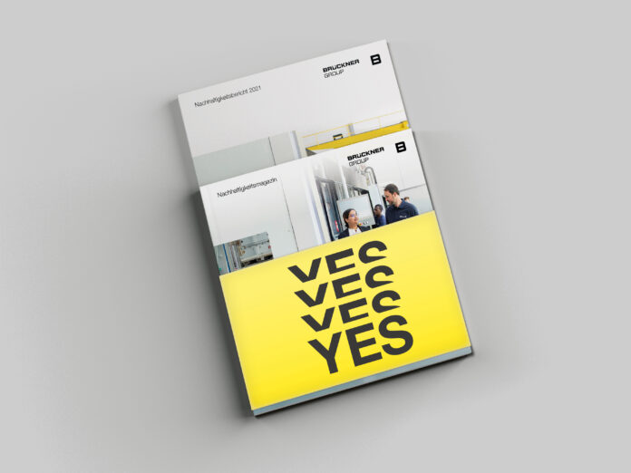 First Sustainability Report of The Brückner Group.