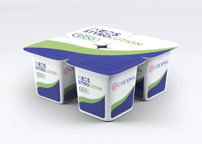 INEOS Styrolution and Coexpan Claim Food Contact Standards Across All Dairy Formats Using 100% Mechanically Recycled Polystyrene