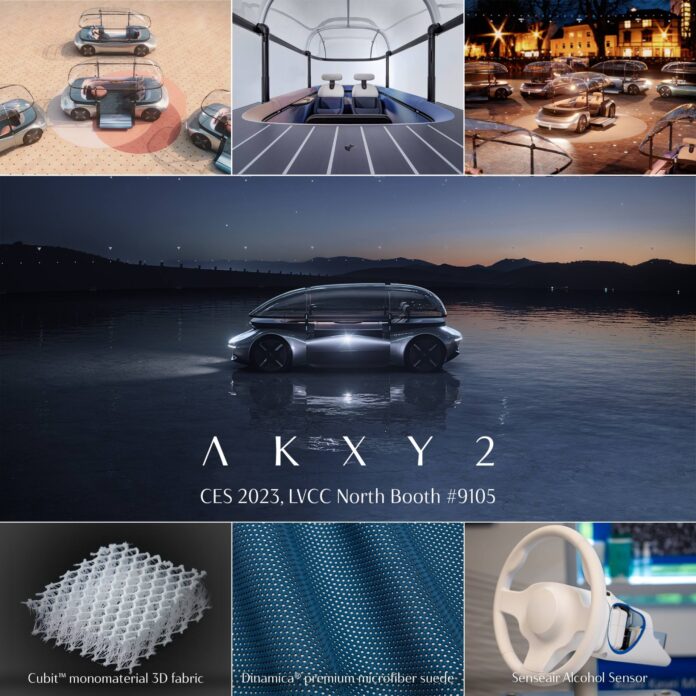 Asahi Kasei’s AKXY2 Concept Vehicle and the Future of Autonomous Mobility at CES 2023