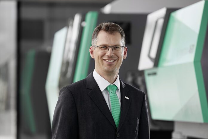 Steffen Eppler, Sales Director Europe at Arburg.