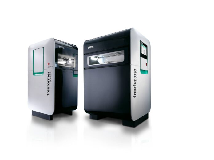 A freeformer 200-3X and a high-temperature freeformer 300-3X will be in operation at Faberlab to produce benchmark parts using the APF method.