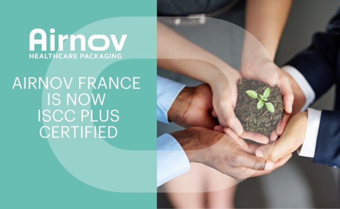 Airnov France is now ISCC PLUS certified.