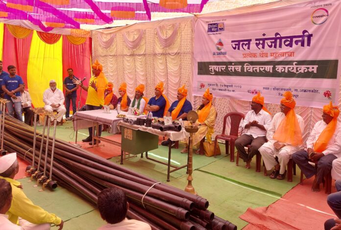 Covestro India Joins Hands with United Way Mumbai to Put the “Jal Sanjivani” Program into High Gear in Solapur District