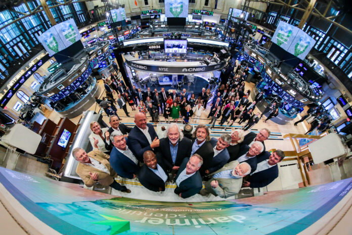 Danimer Scientific Rings Closing Bell at New York Stock Exchange to Celebrate Earth Week.