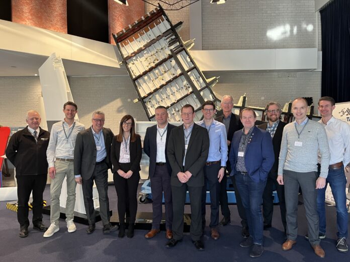 Solvay and GKN Aerospace team.