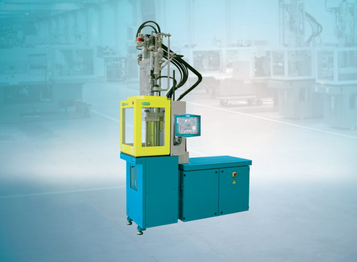 Insert Moulding Machine BOY 35 E VV at the MSV in Brno / Czech Republic.